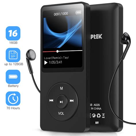 mp3 player sd card slot